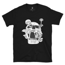 Load image into Gallery viewer, Shroom Skull - Black Tee
