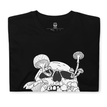 Load image into Gallery viewer, Shroom Skull - Black Tee
