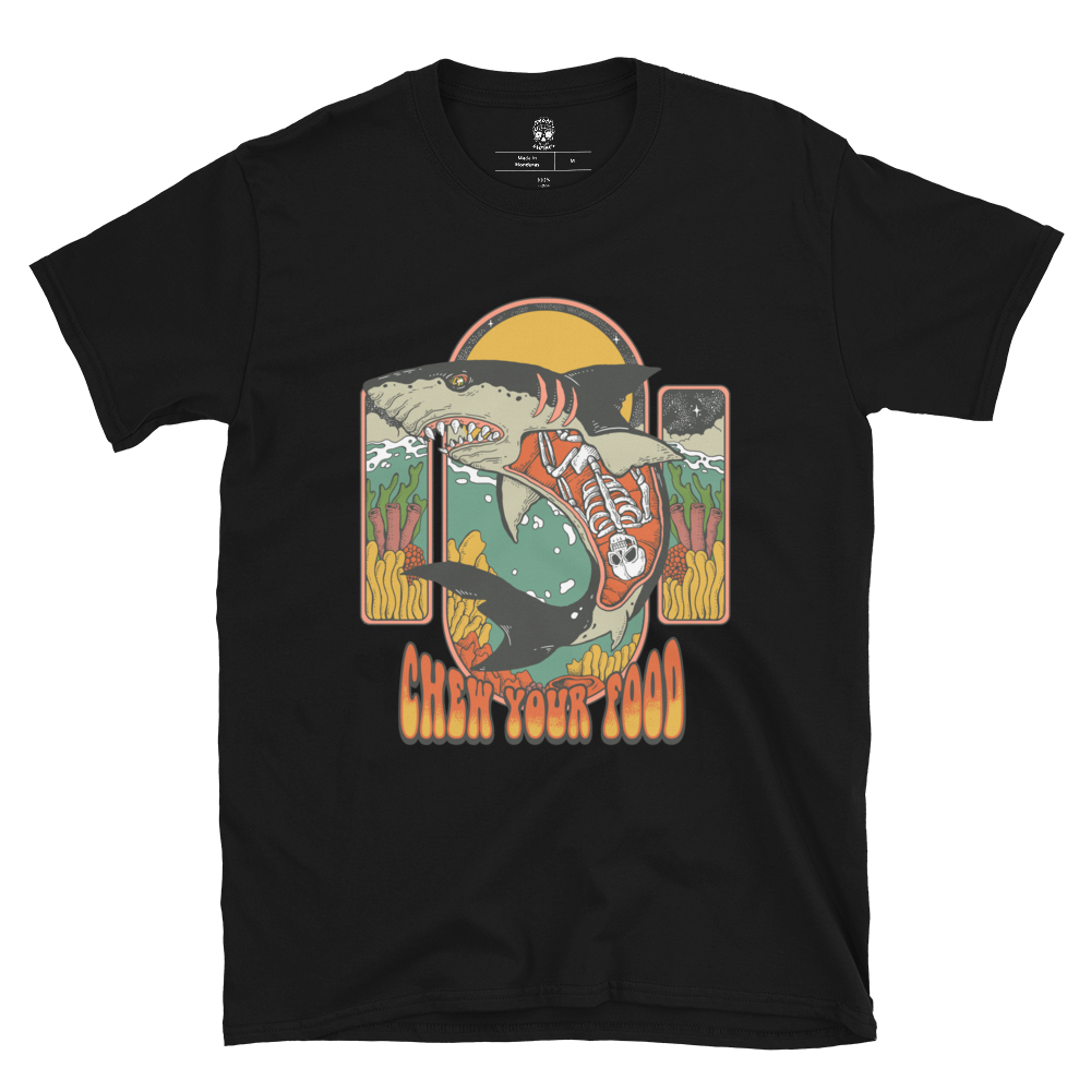 Phantasm Shark - Black Tee