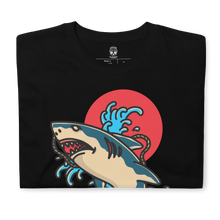 Load image into Gallery viewer, Classic Americana Shark - Black Tee
