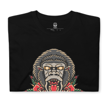 Load image into Gallery viewer, Classic Americana Gorilla - Black Tee
