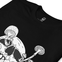 Load image into Gallery viewer, Shroom Skull - Black Tee
