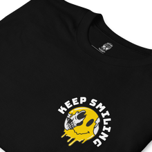 Load image into Gallery viewer, Keep Smiling - Black Tee
