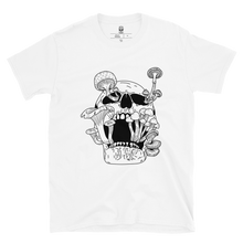 Load image into Gallery viewer, Shroom Skull - White Tee
