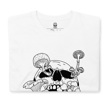 Load image into Gallery viewer, Shroom Skull - White Tee
