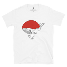 Load image into Gallery viewer, Japanese Whale - White Tee
