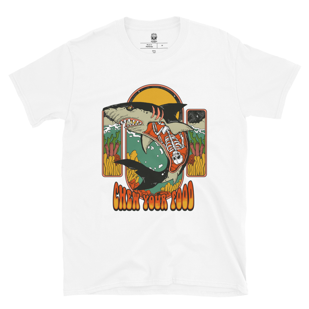 Phantasm Shark - White Tee