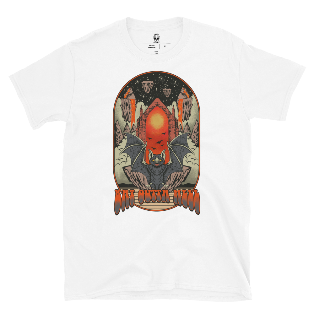 Phantasm Bat Outta Hell - White Tee