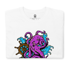 Load image into Gallery viewer, Classic Americana Octopus - White Tee
