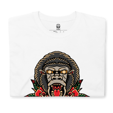 Load image into Gallery viewer, Classic Americana Gorilla - White Tee
