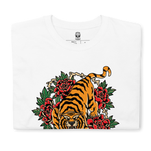 Load image into Gallery viewer, Classic Americana Tiger - White Tee
