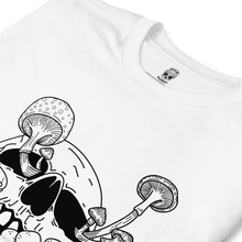 Load image into Gallery viewer, Shroom Skull - White Tee
