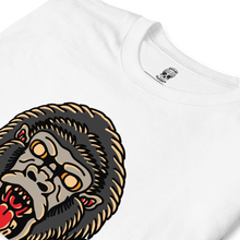 Load image into Gallery viewer, Classic Americana Gorilla - White Tee
