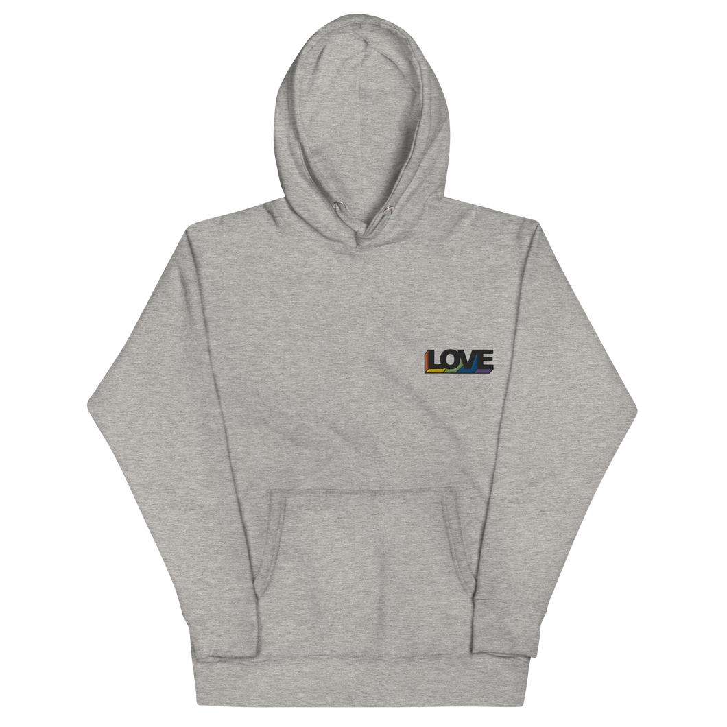 Love Is Love - Grey Hoodie