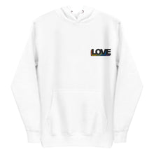 Load image into Gallery viewer, Love Is Love - White Hoodie
